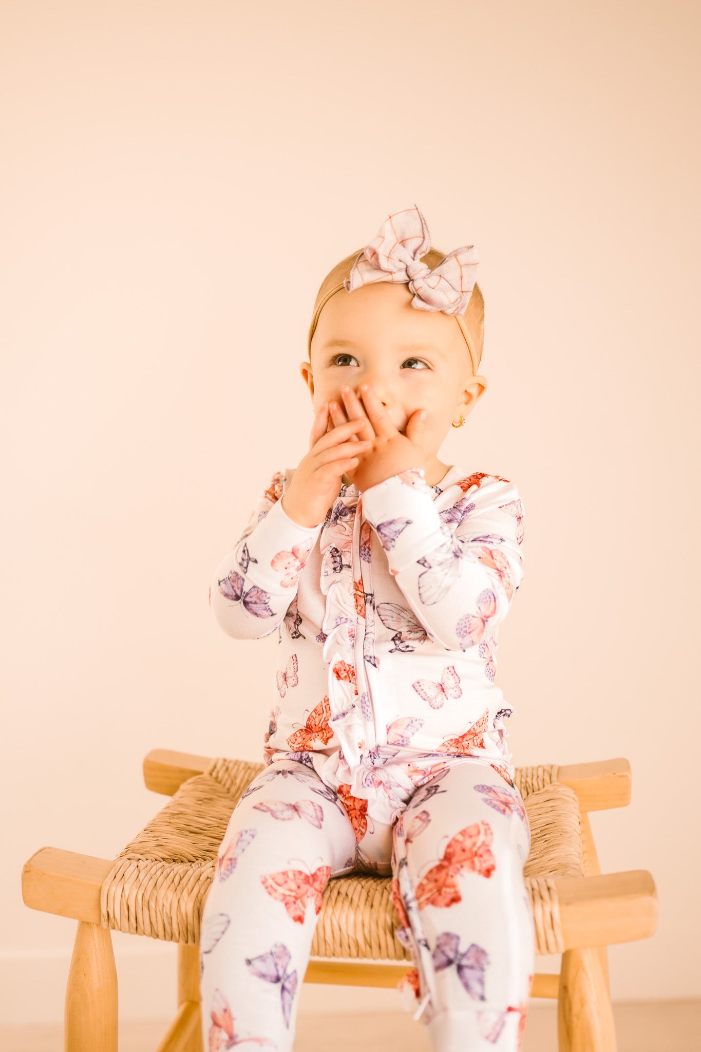 Whimsical Wings Bootie Ruffle Footie