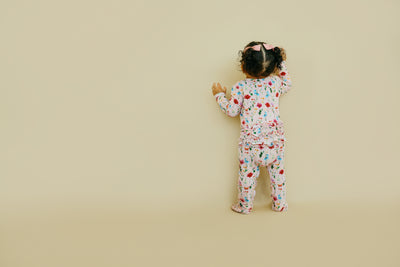 Flower Power Bootie Ruffle Footie