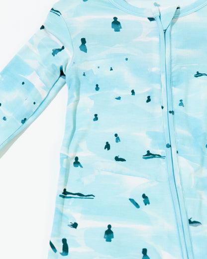 Close Up of Surfs Up Footie