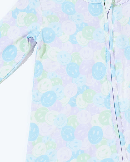 Close Up of the Front of the Smiley Face Design
