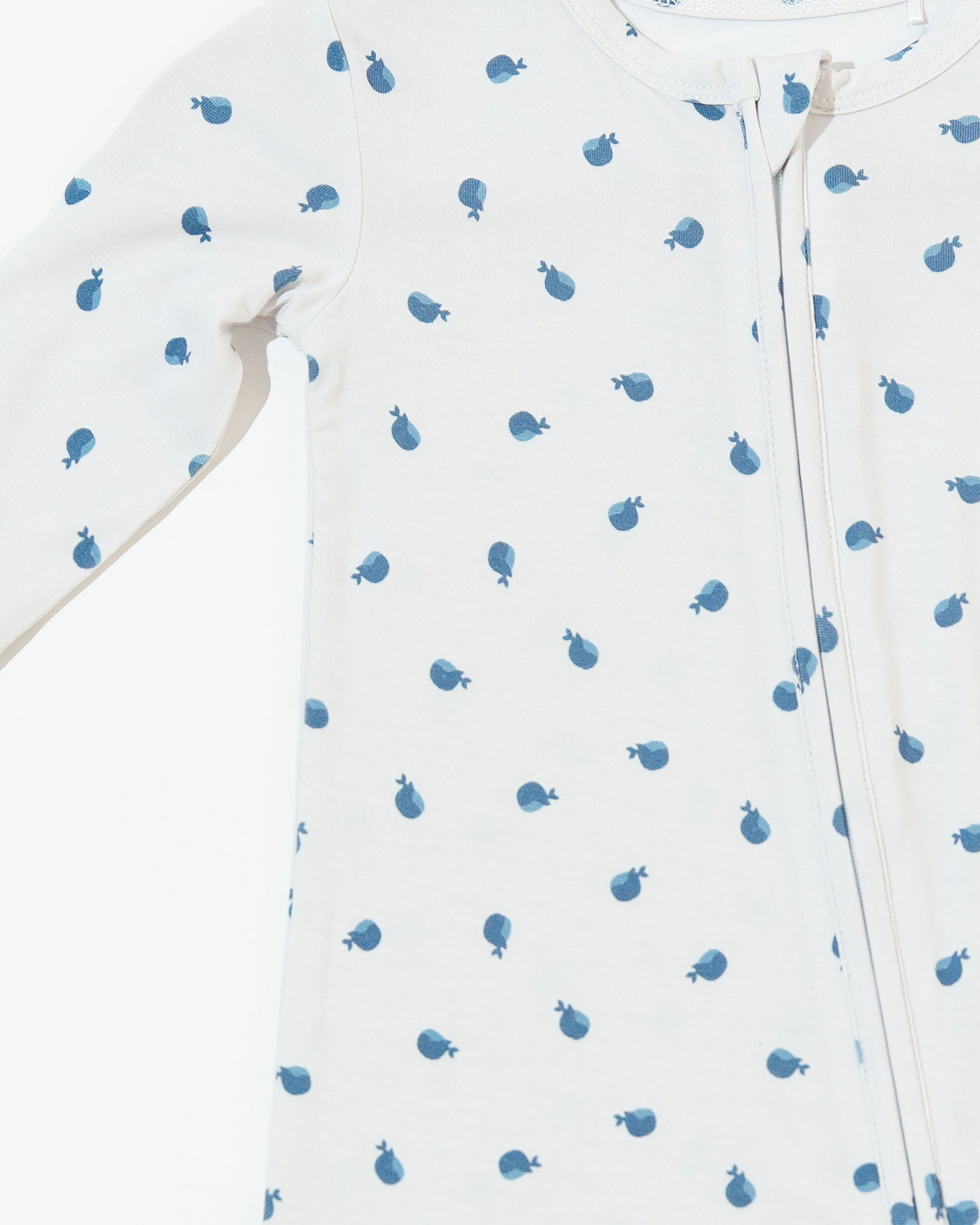 Frontal Close Up of Whale Footie